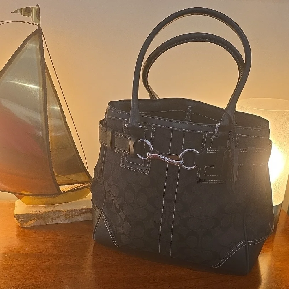 Coach Hampton Belt Buckle Bag VINTAGE